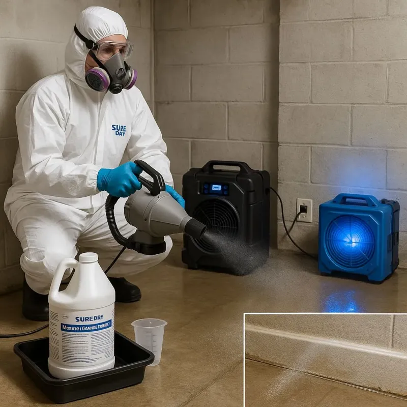 Sanitization and Odor Removal process in Santa Ynez, CA